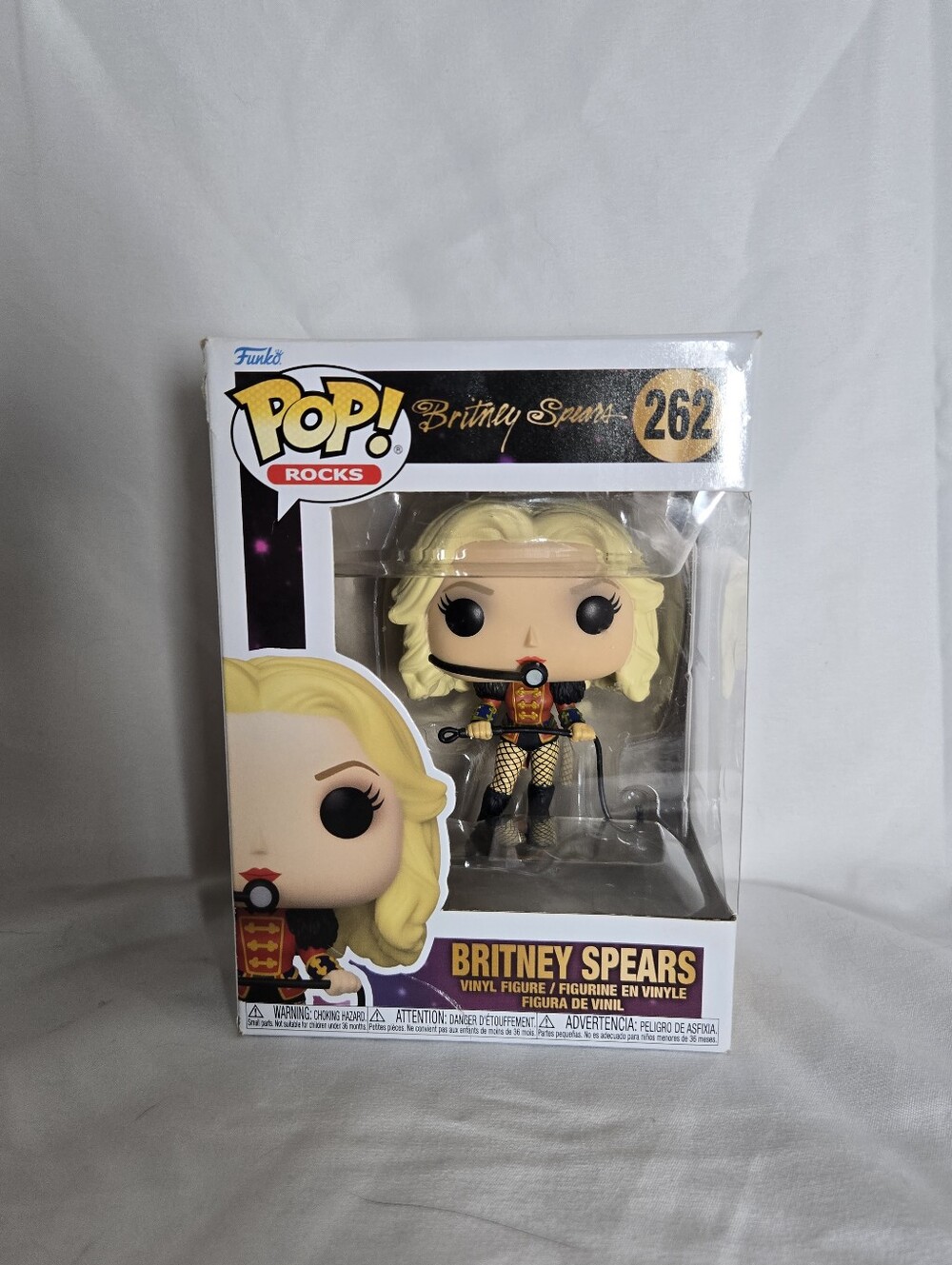 Funko Pop! Rocks: Britney Spears (Circus Outfit) #262 3 For $25